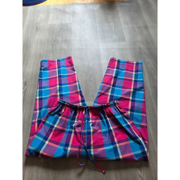 Alfred Dunner Womens Plaid Sleeveless Top & Drawstring Pants Set Size 12 - Picture 7 of 9